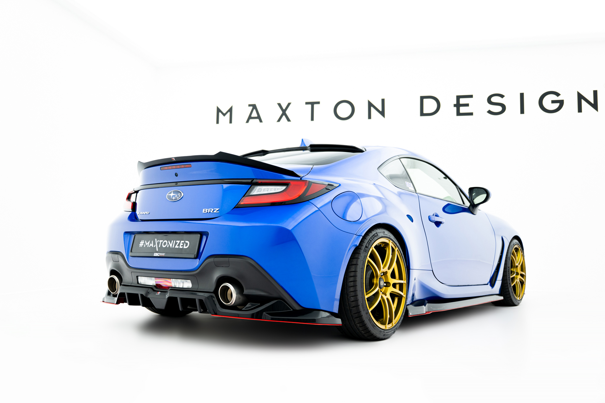 Rear Splitter (with vertical bars) V.2 Subaru BRZ Mk2 - Image 2
