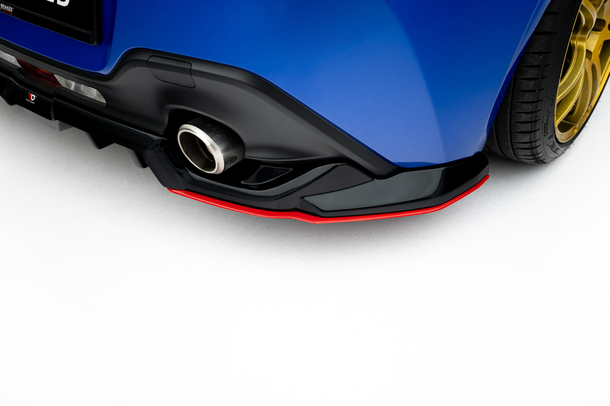 Rear Splitter (with vertical bars) V.2 Subaru BRZ Mk2 - Image 3