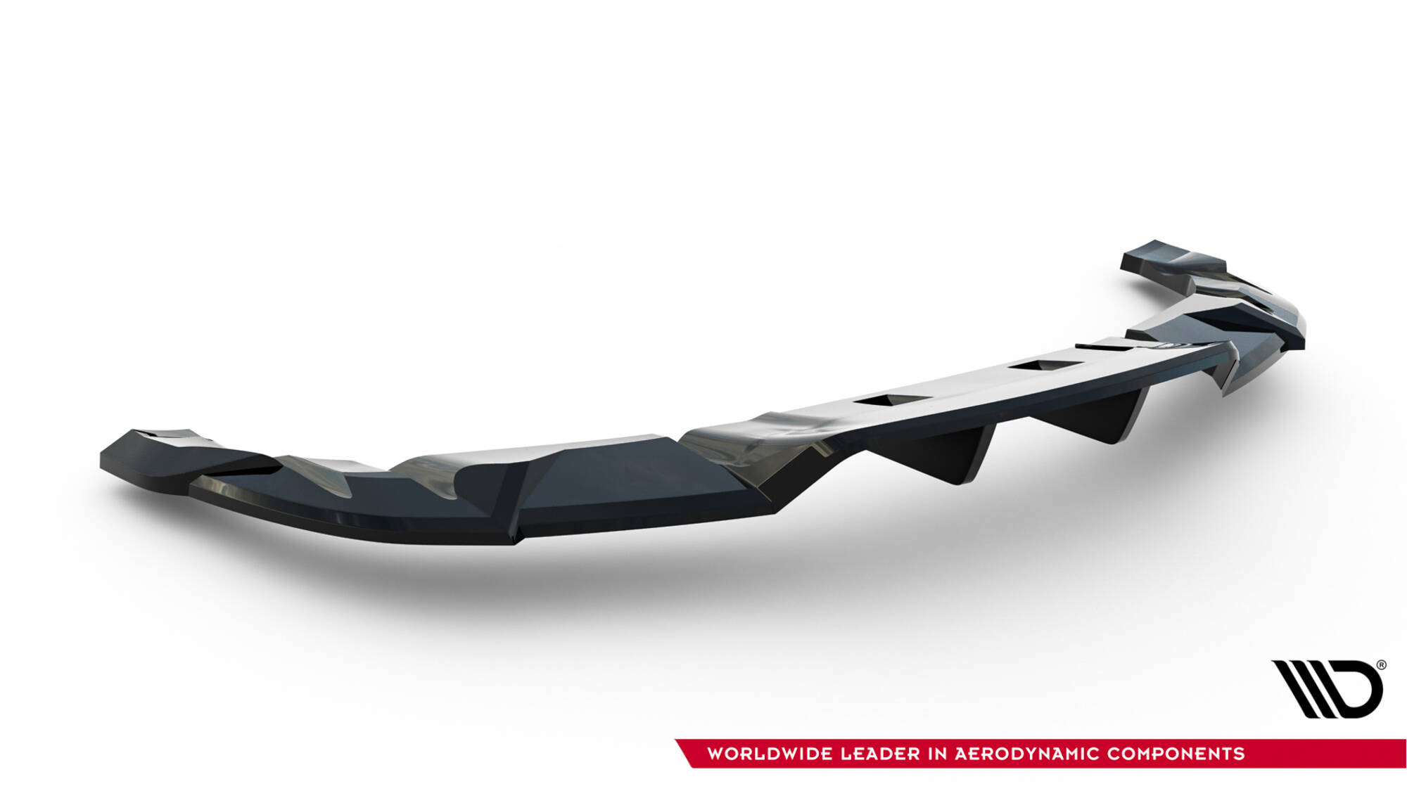 Rear Splitter (with vertical bars) V.2 Tesla Model 3 Performance Mk1 Facelift - Image 4