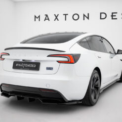 Rear Splitter (with vertical bars) V.2 Tesla Model 3 Performance Mk1 Facelift