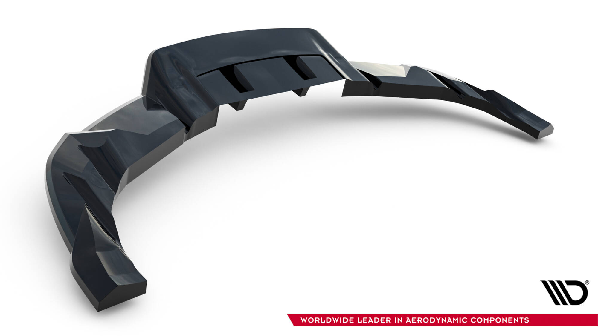 Rear Splitter (with vertical bars) V.2 Tesla Model 3 Performance Mk1 Facelift - Image 5