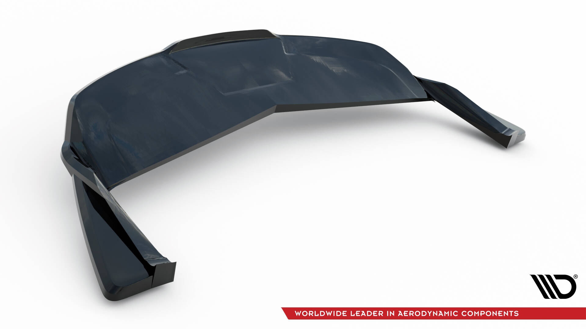 Rear Splitter (with vertical bars) V.2 Tesla Model S Plaid Mk1 Facelift - Image 8