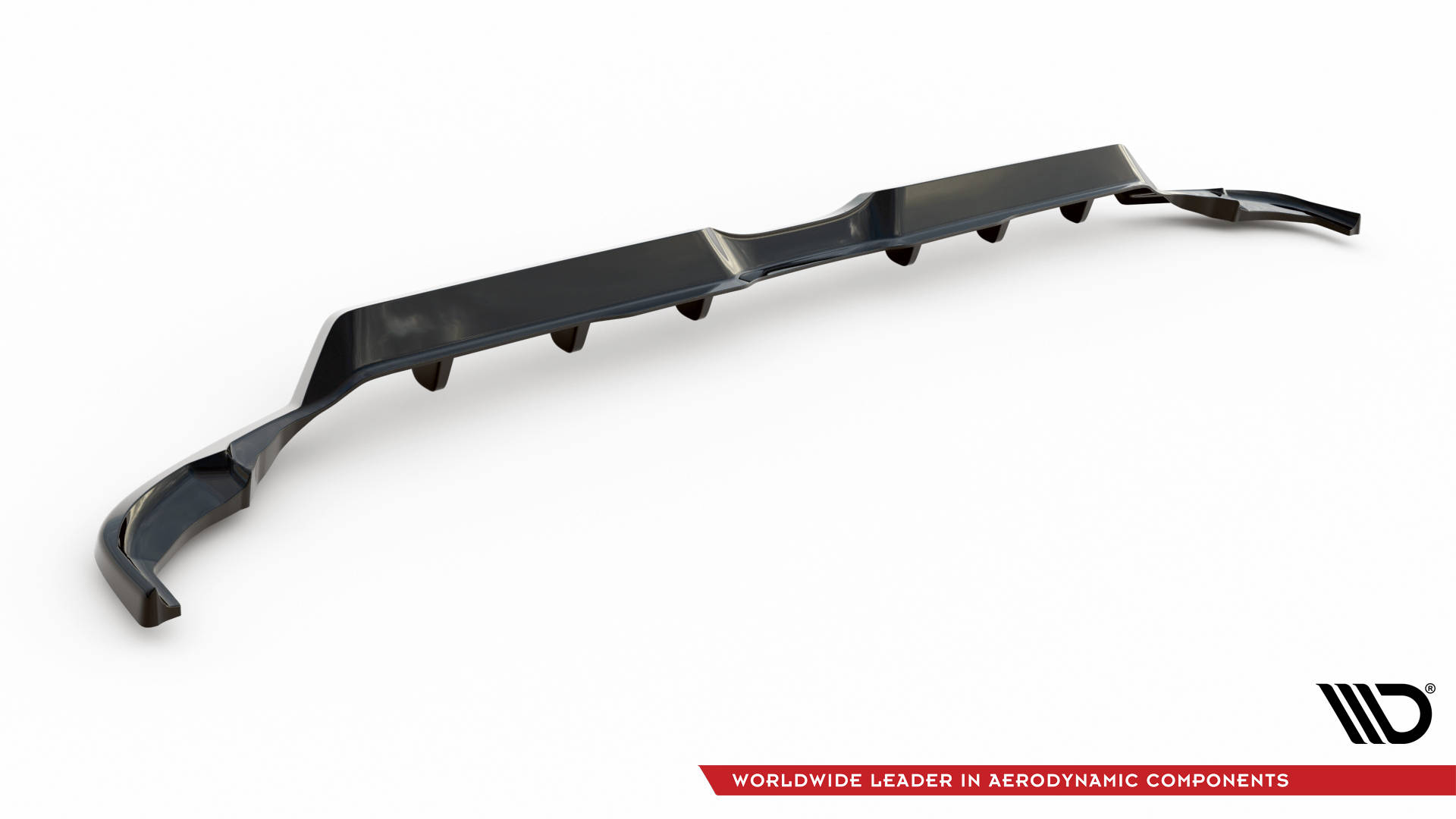 Rear Splitter (with vertical bars) V.2 Toyota Yaris Mk4 - Image 5