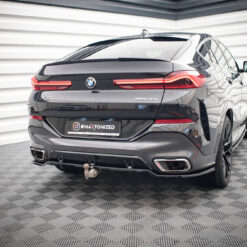 Alternative view of Rear Splitter (with vertical bars) V.3 BMW X6 M-Pack G06