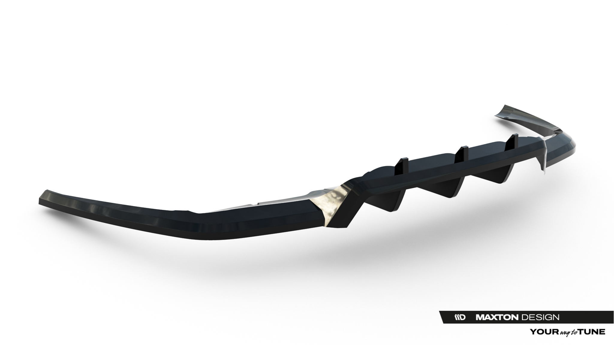 Rear Splitter (with vertical bars) V.3 Land Rover Range Rover Velar R-Dynamic Mk1 - Image 7