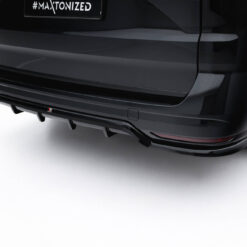 Alternative view of Rear Splitter (with vertical bars) Volkswagen Multivan Long T7