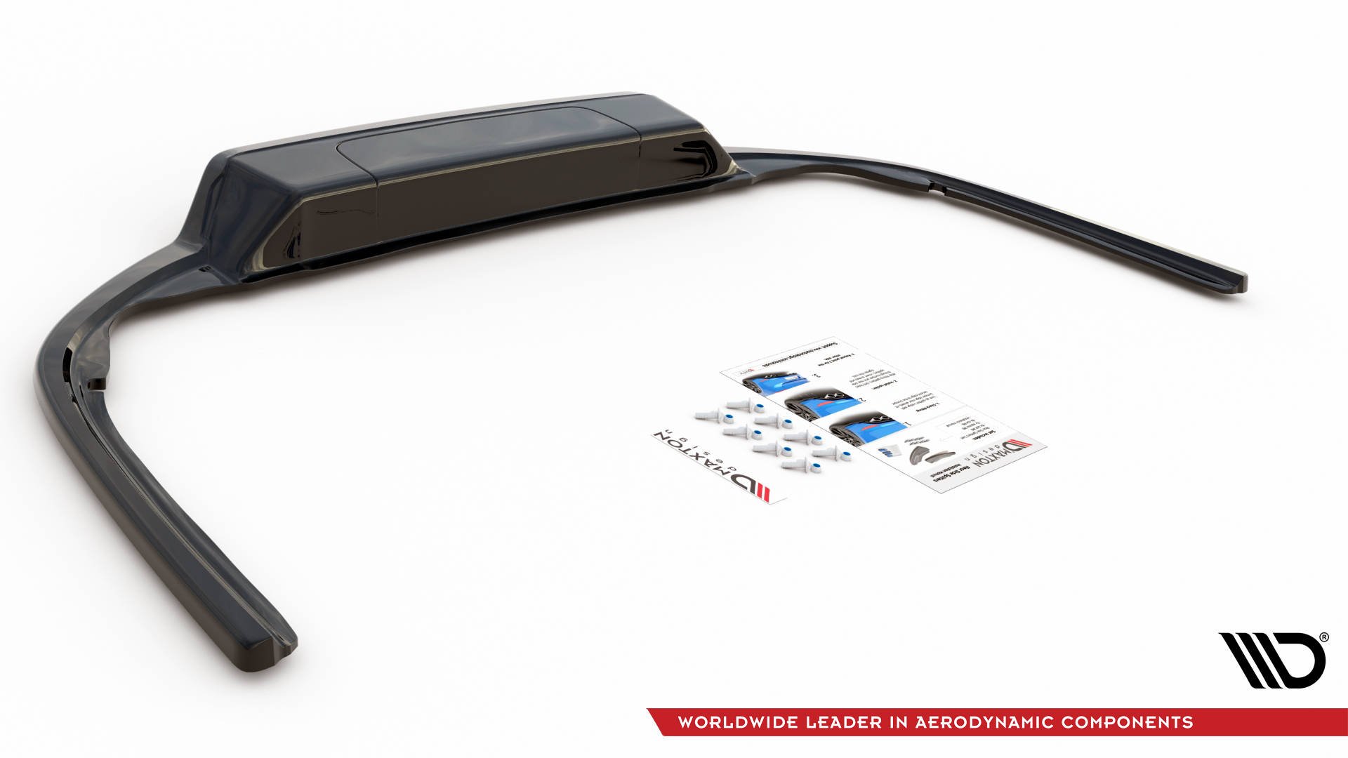 Rear Splitter (with vertical bars) Volkswagen Passat B8 - Image 5