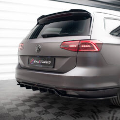 Rear Splitter (with vertical bars) Volkswagen Passat R-Line B8