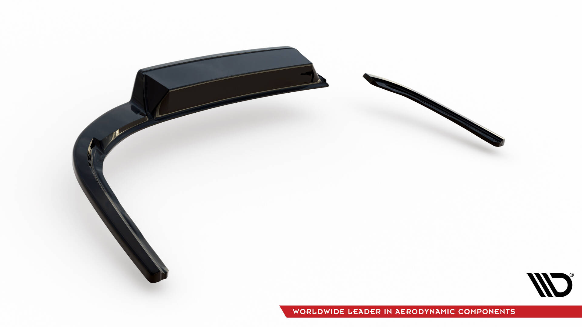 Rear Splitter (with vertical bars) Volkswagen Passat R-Line B8 - Image 6