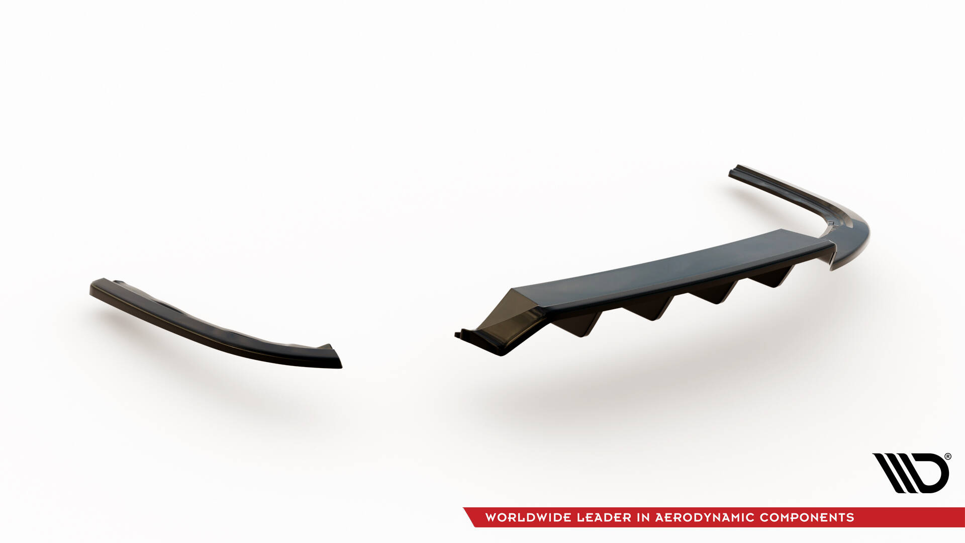 Rear Splitter (with vertical bars) Volkswagen Passat R-Line B8 - Image 7