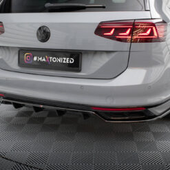 Rear Splitter (with vertical bars) Volkswagen Passat R-Line B8 Facelift