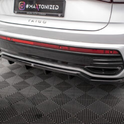 Rear Splitter (with vertical bars) Volkswagen Taigo R-Line Mk1