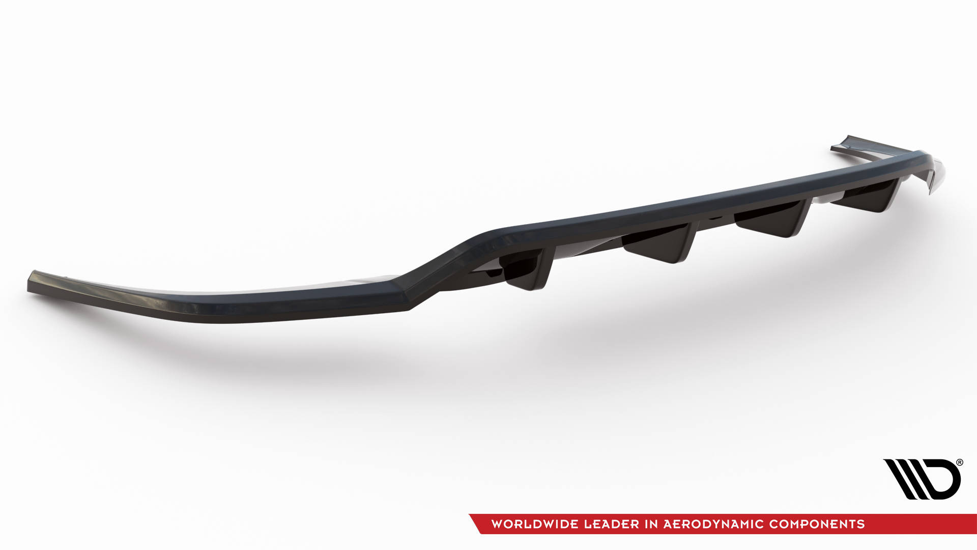 Rear Splitter (with vertical bars) Volkswagen Taigo R-Line Mk1 - Image 4