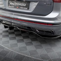 Rear Splitter (with vertical bars) Volkswagen Tiguan Allspace R-Line Mk2 Facelift
