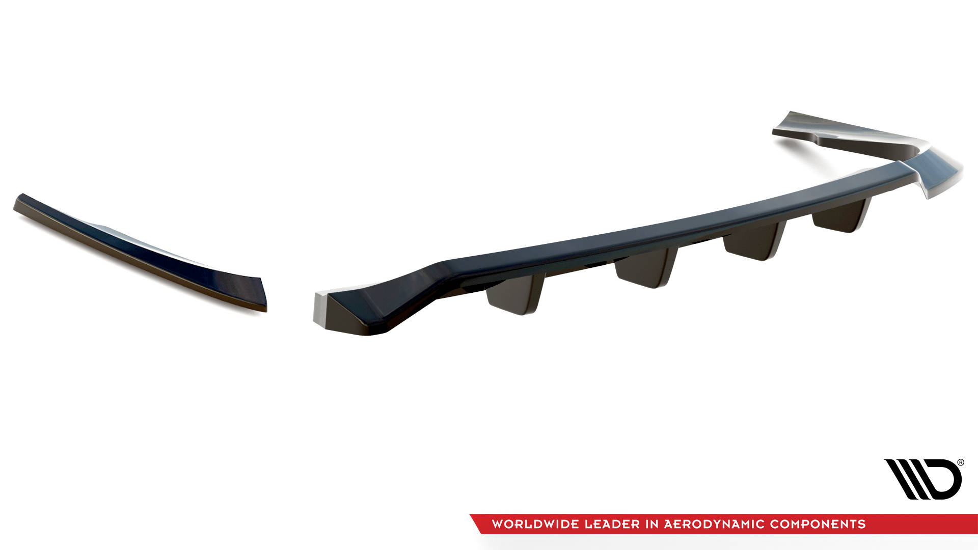 Rear Splitter (with vertical bars) Volvo C70 Mk1 - Image 6