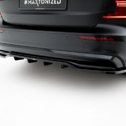 Alternative view of Rear Splitter (with vertical bars) Volvo S60/V60 R-Design Mk3