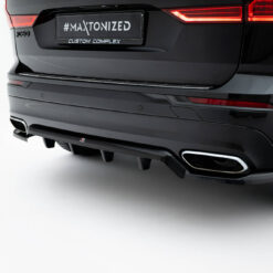 Alternative view of Rear Splitter (with vertical bars) Volvo XC60 Mk2