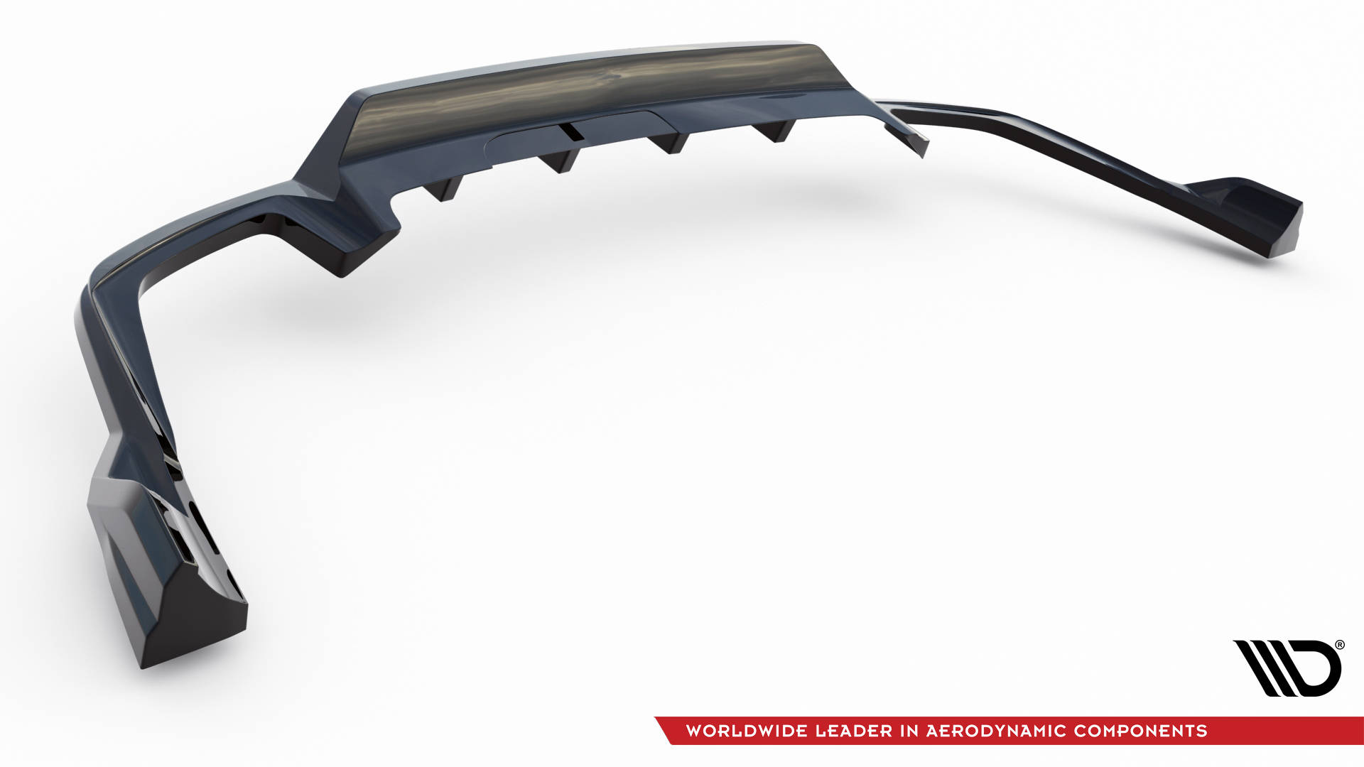 Rear Splitter (with vertical bars) Volvo XC60 R-Design Mk2 Facelift - Image 6