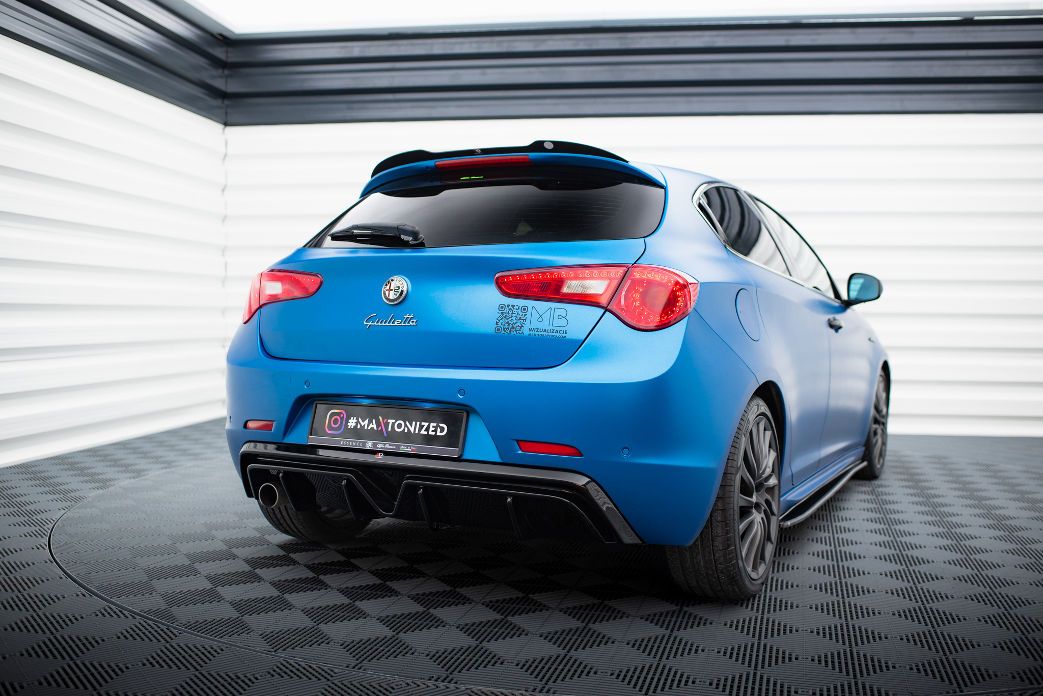 Rear Valance Alfa Romeo Giulietta (Single Exhaust Version) - Image 3