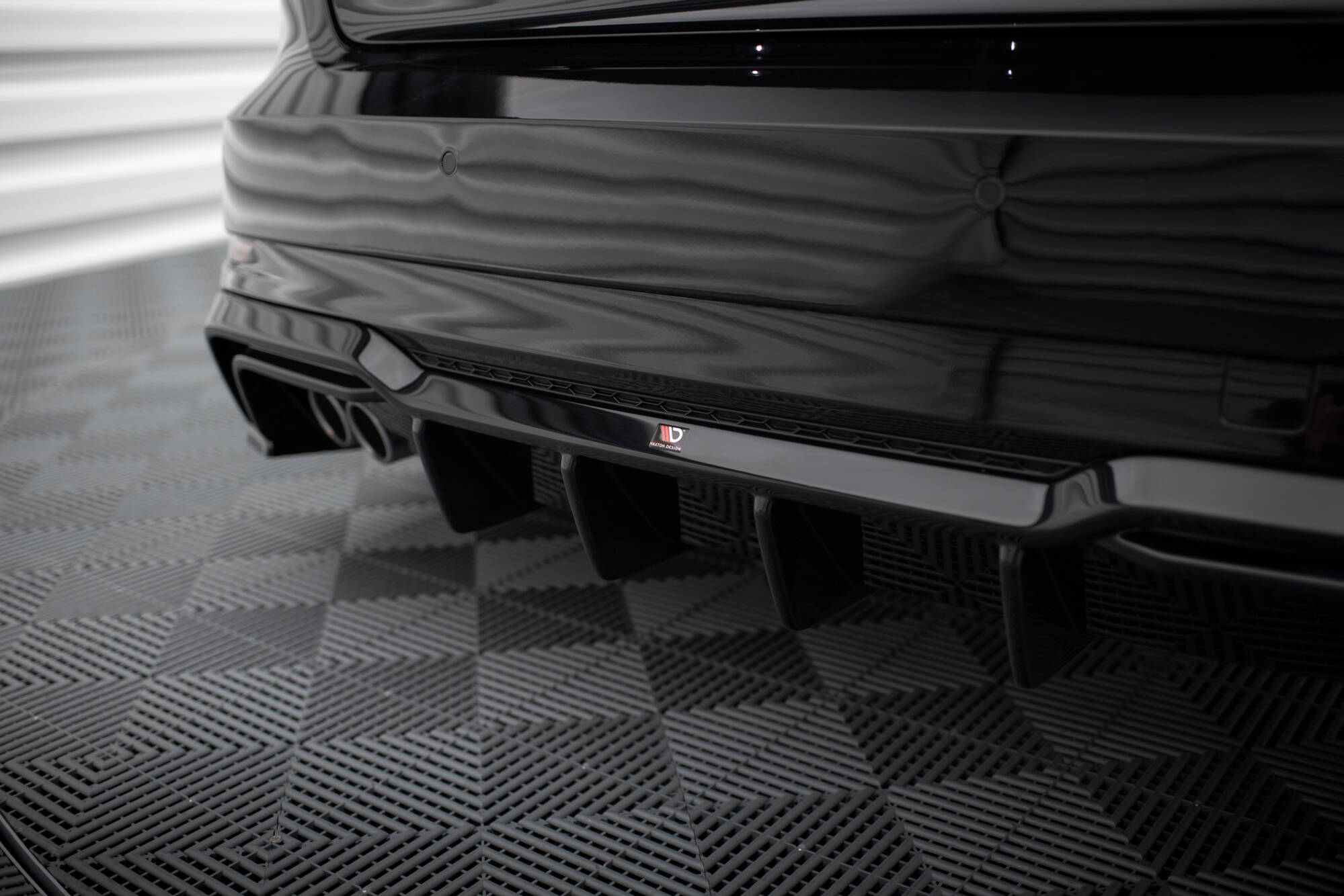 Rear Valance Audi A3 S-Line Sportback 8V Facelift (Version with dual exhausts on one side) - Image 3