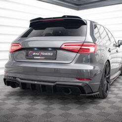 Rear Valance Audi A3 S-Line Sportback 8V Facelift (Version with single exhausts on both sides)