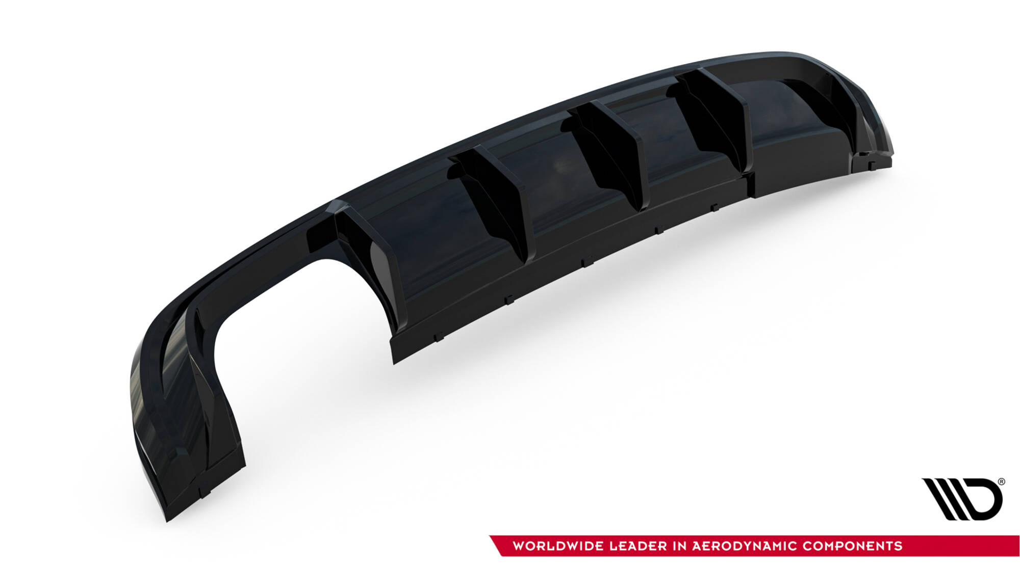 Rear Valance Audi A3 S-Line Sportback 8V (Version with dual exhausts tips on one side) - Image 5