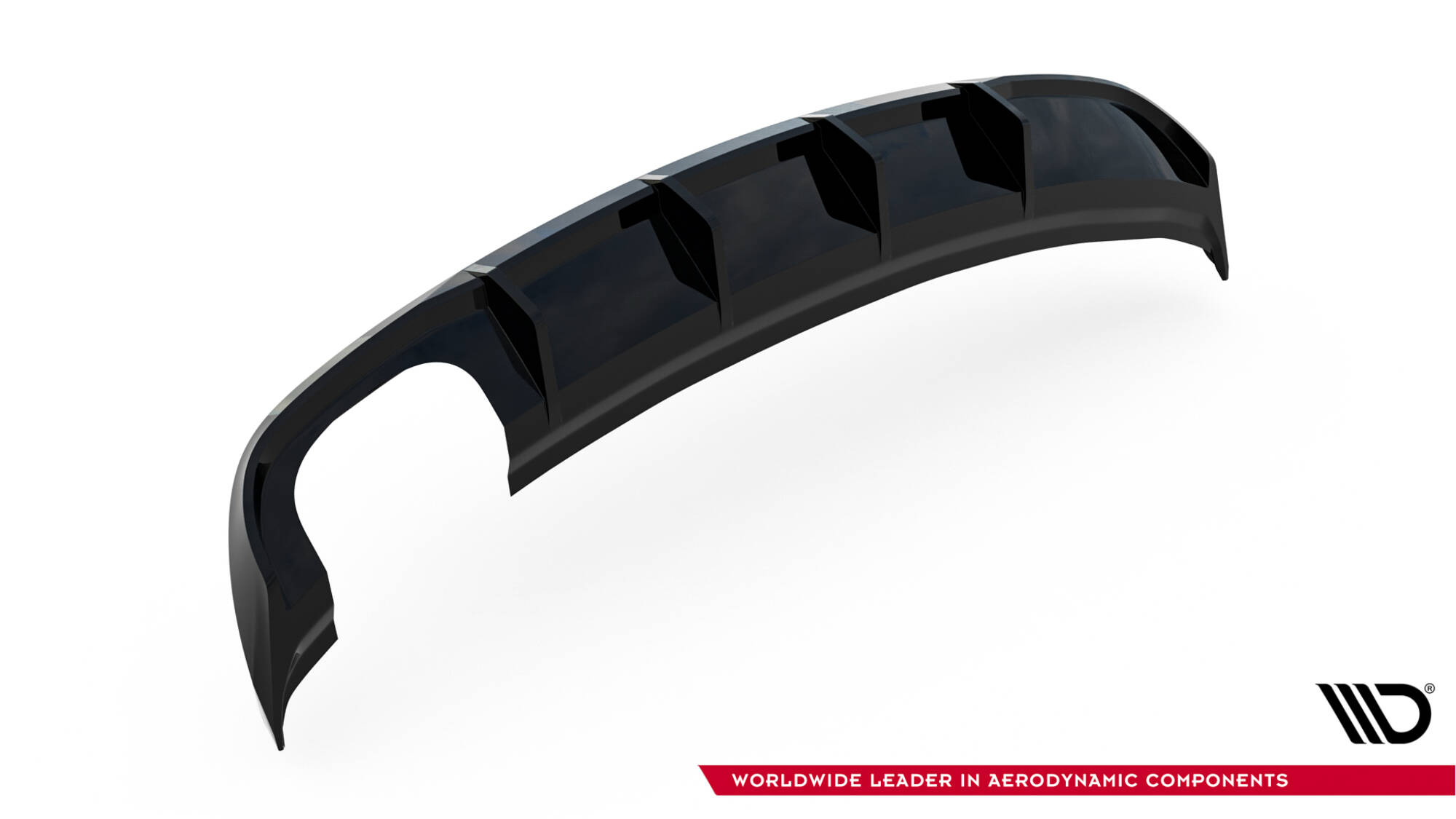 Rear Valance Audi A3 Sedan 8V Facelift (Version with dual exhaust tips on one side) - Image 5