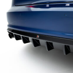 Alternative view of Rear Valance Audi A3 Sedan 8V (Version with single exhaust tips on both sides)