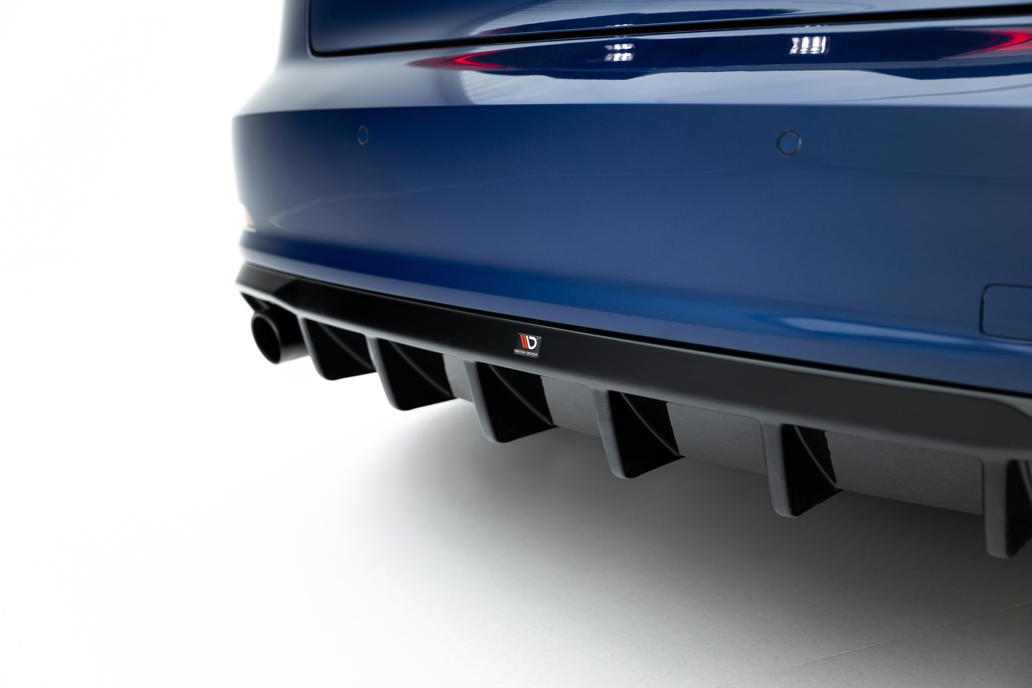 Rear Valance Audi A3 Sedan 8V (Version with single exhaust tips on one side) - Image 4