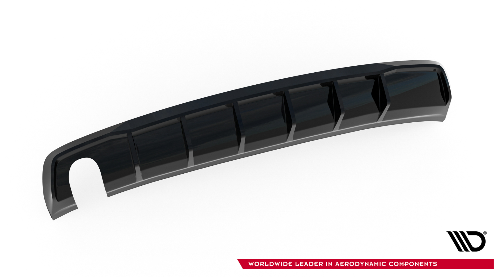 Rear Valance Audi A3 Sedan 8V (Version with single exhaust tips on one side) - Image 5