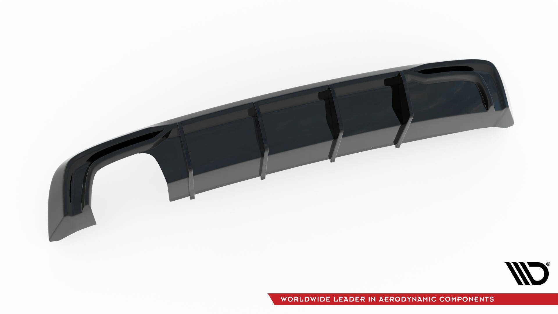 Rear Valance Audi A3 Sportback 8V Facelift (Version with double exhaust tip) - Image 3