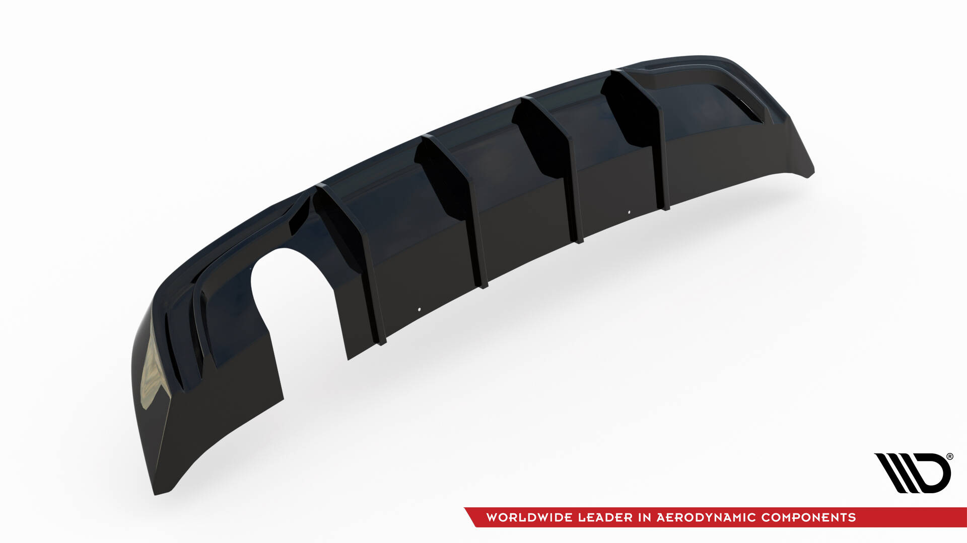Rear Valance Audi A3 Sportback 8V Facelift (Version with one exhaust tip on single side) - Image 3