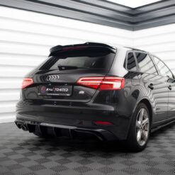 Alternative view of Rear Valance Audi A3 Sportback 8V Facelift (Version with one exhaust tip on single side)