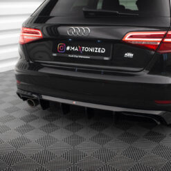 Rear Valance Audi A3 Sportback 8V Facelift (Version with one exhaust tip on single side)