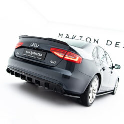 Alternative view of Rear Valance Audi A4 B8 Facelift (Single side dual exhaust version)