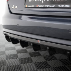 Alternative view of Rear Valance Audi A4 B8 Facelift (Version with single exhausts on both sides)