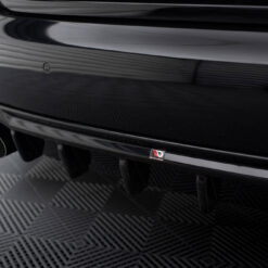 Alternative view of Rear Valance Audi A4 B8 (Version with single exhausts on two sides)