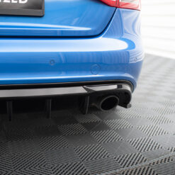 Alternative view of Rear Valance Audi A4 S-Line Sedan / Avant B8 (Version with single exhaust tips on both sides)