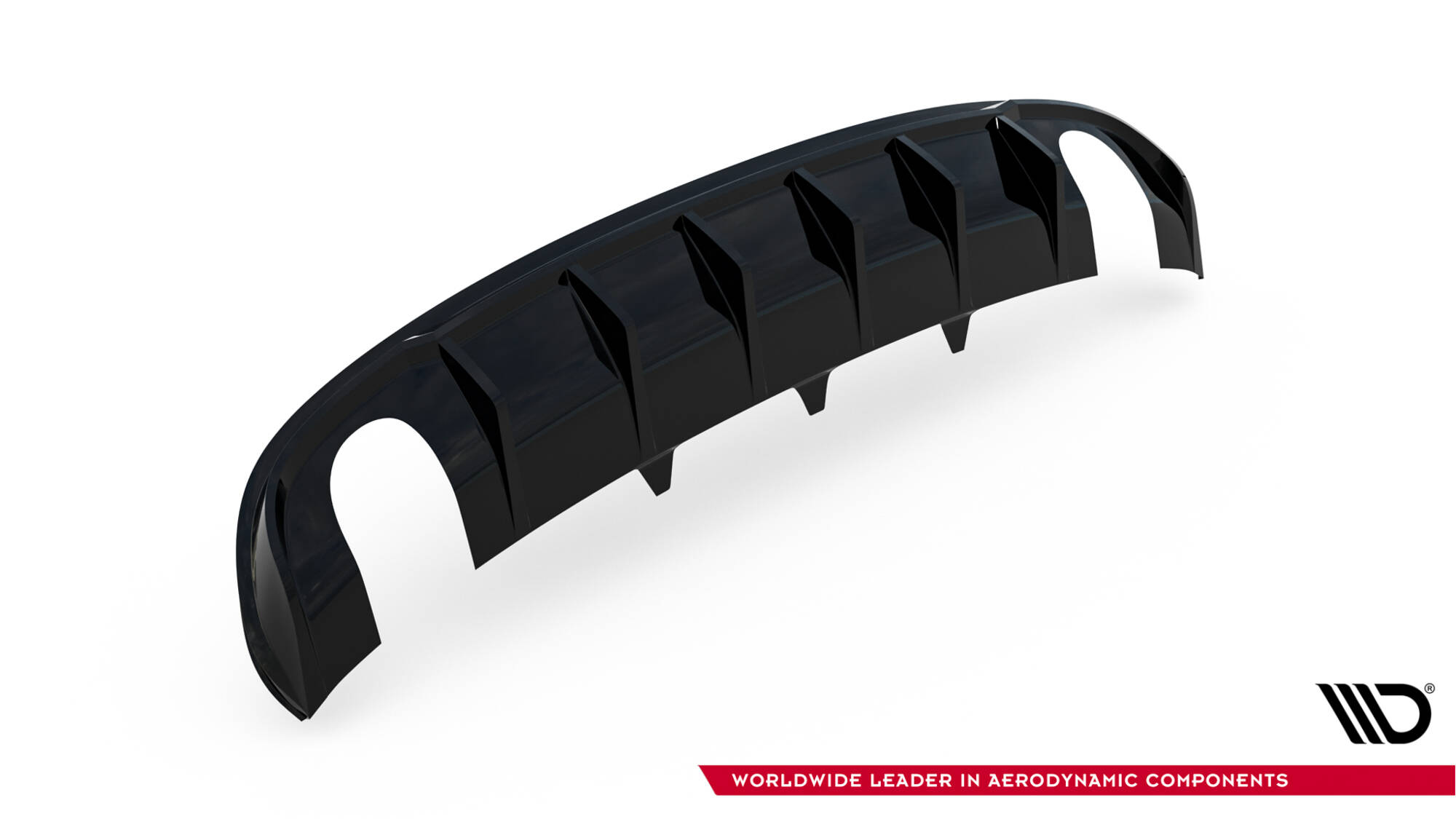 Rear Valance Audi A4 S-Line Sedan / Avant B8 (Version with single exhaust tips on both sides) - Image 4