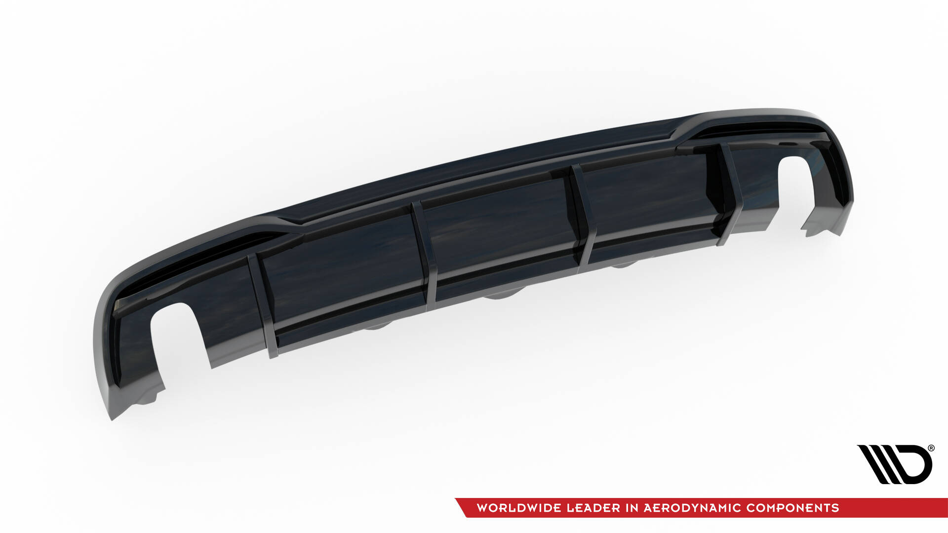 Rear Valance Audi A5 8T Facelift (Version with single exhausts on both sides) - Image 3