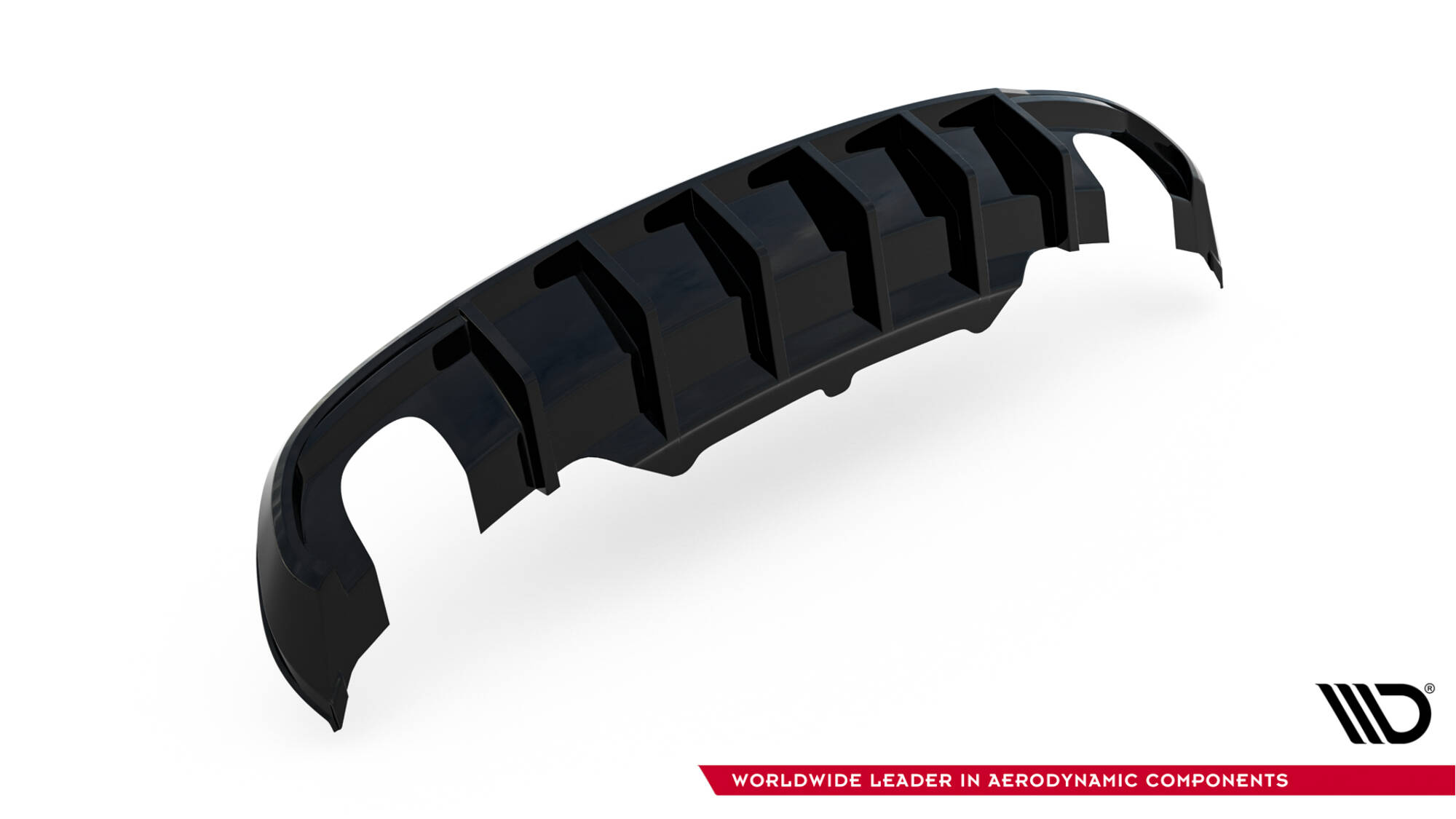 Rear Valance Audi A5 Coupe / Cabrio S-Line 8T (Version with single exhausts on both sides) - Image 6