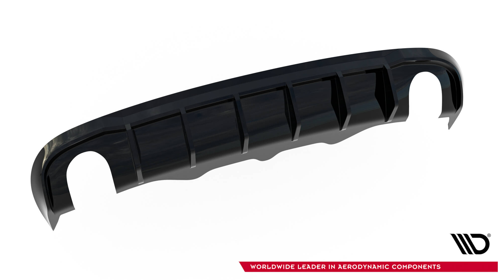 Rear Valance Audi A5 S-Line Sportback 8T (Version with single exhaust tips on both sides) - Image 2