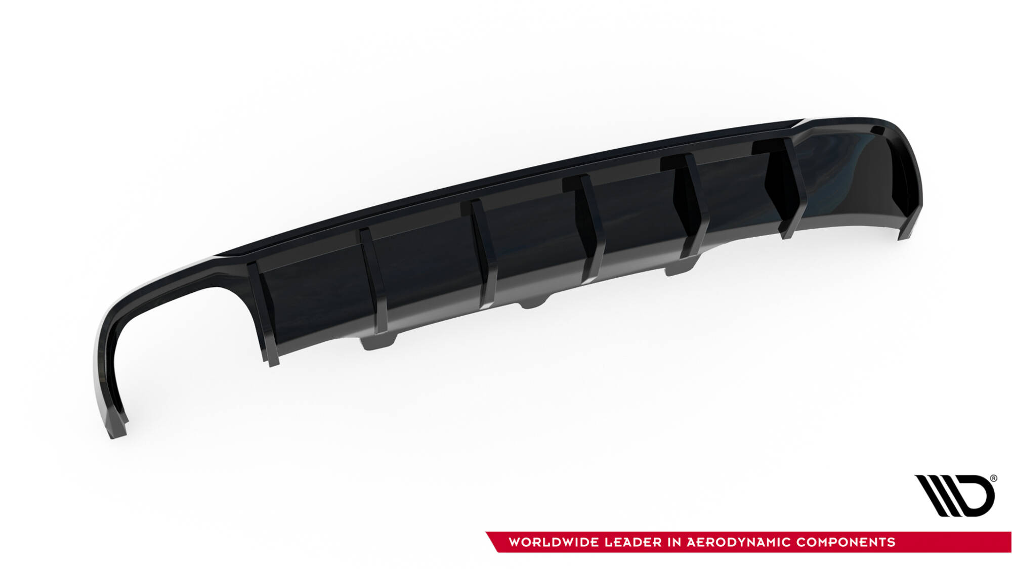 Rear Valance Audi A6 Sedan / Avant C7 (Single side dual exhaust version) - Image 4