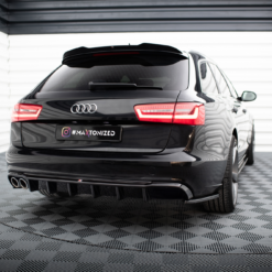Rear Valance Audi A6 Sedan / Avant C7 (Single side dual exhaust version)