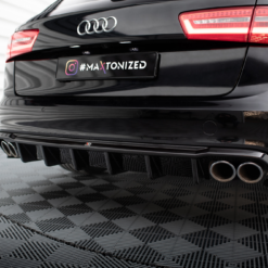 Alternative view of Rear Valance Audi A6 Sedan / Avant C7 (Version with dual exhausts on both sides)