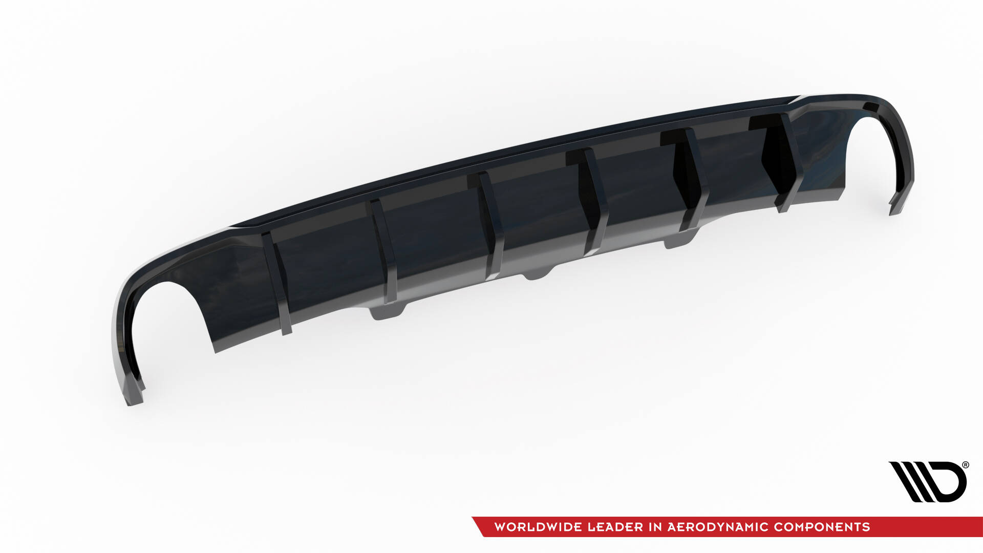 Rear Valance Audi A6 Sedan / Avant C7 (Version with single exhausts on both sides) - Image 4
