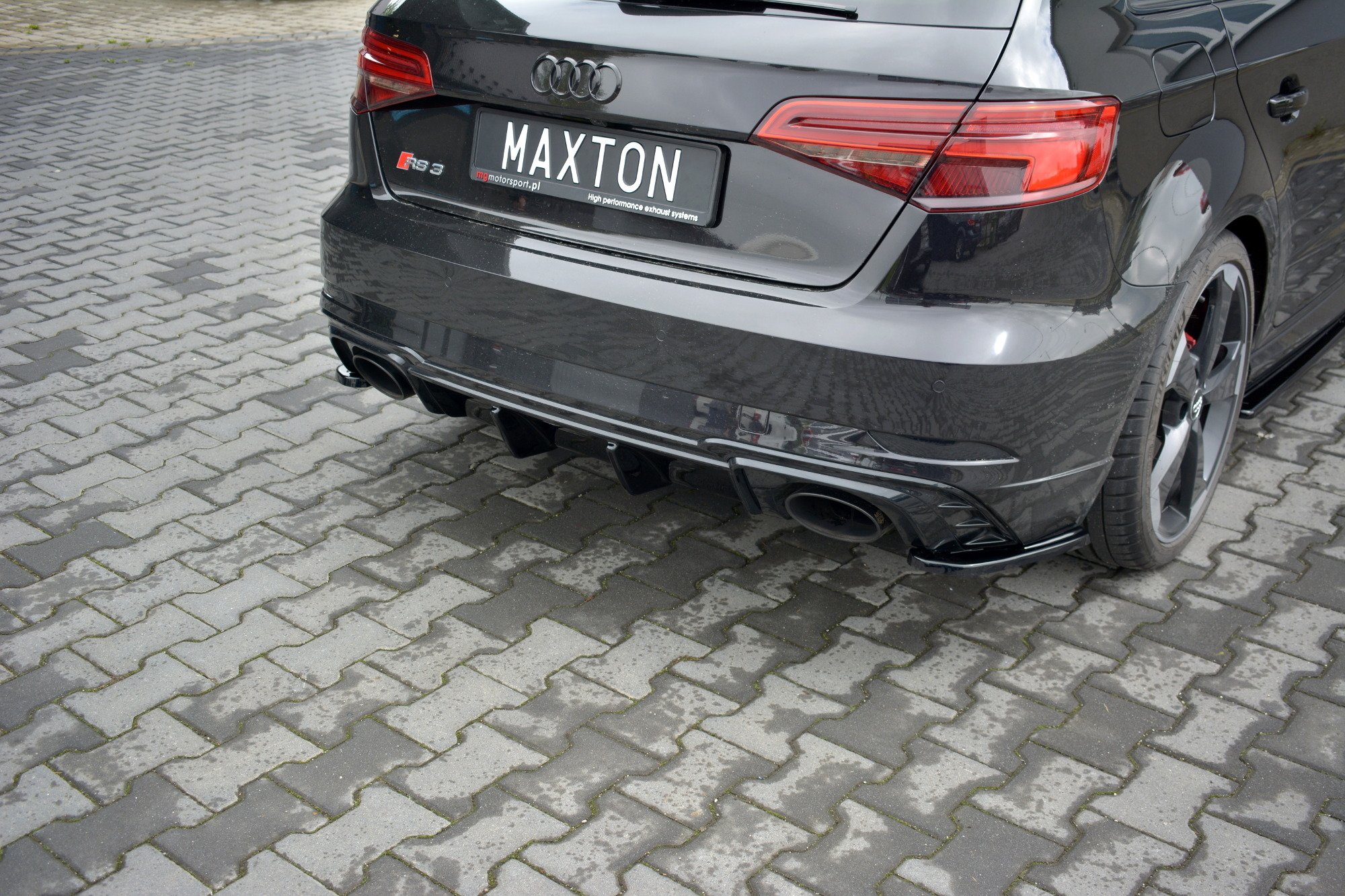 Rear Valance Audi RS3 8V FL Sportback - Image 2