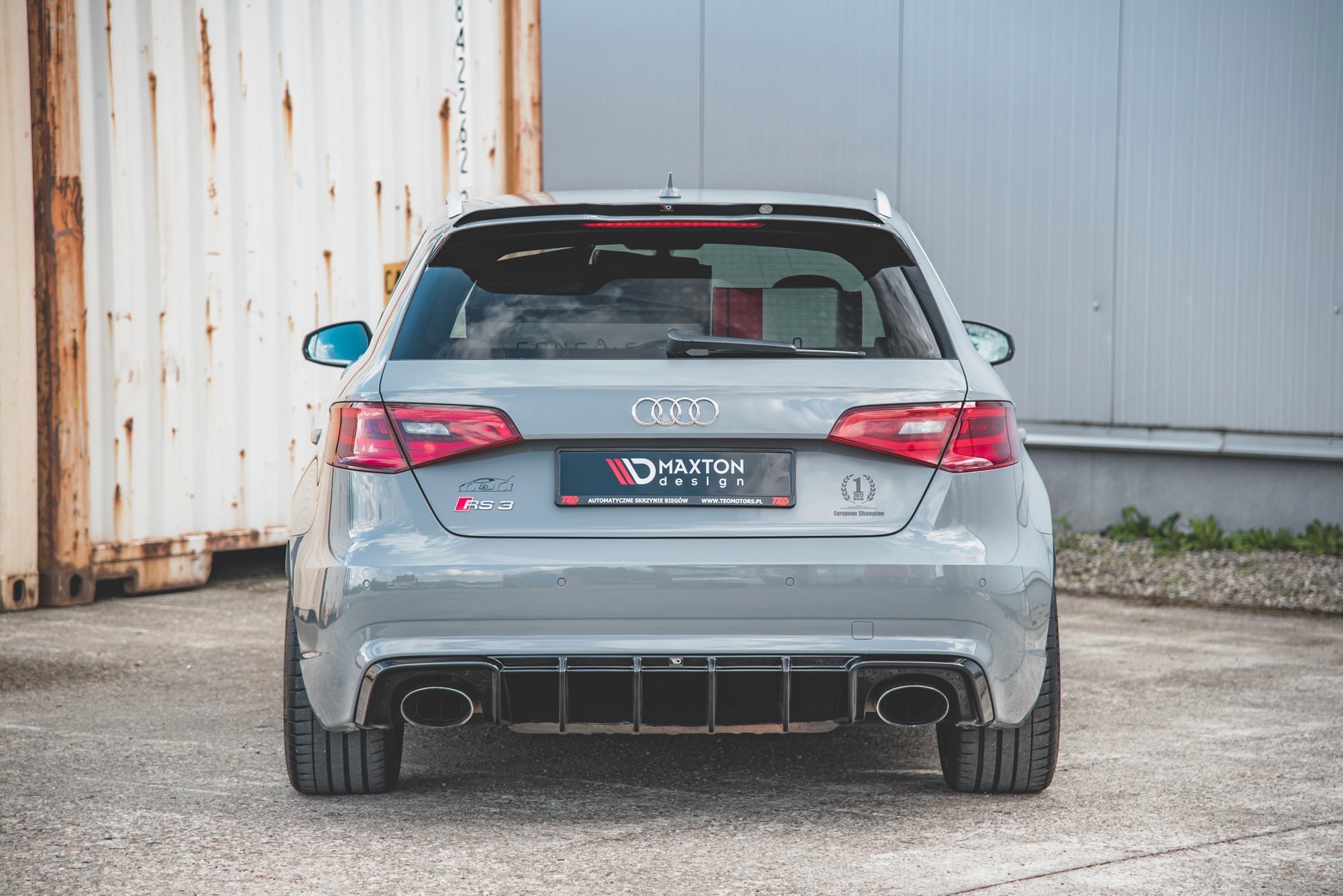 Rear Valance Audi RS3 8V Sportback - Image 2