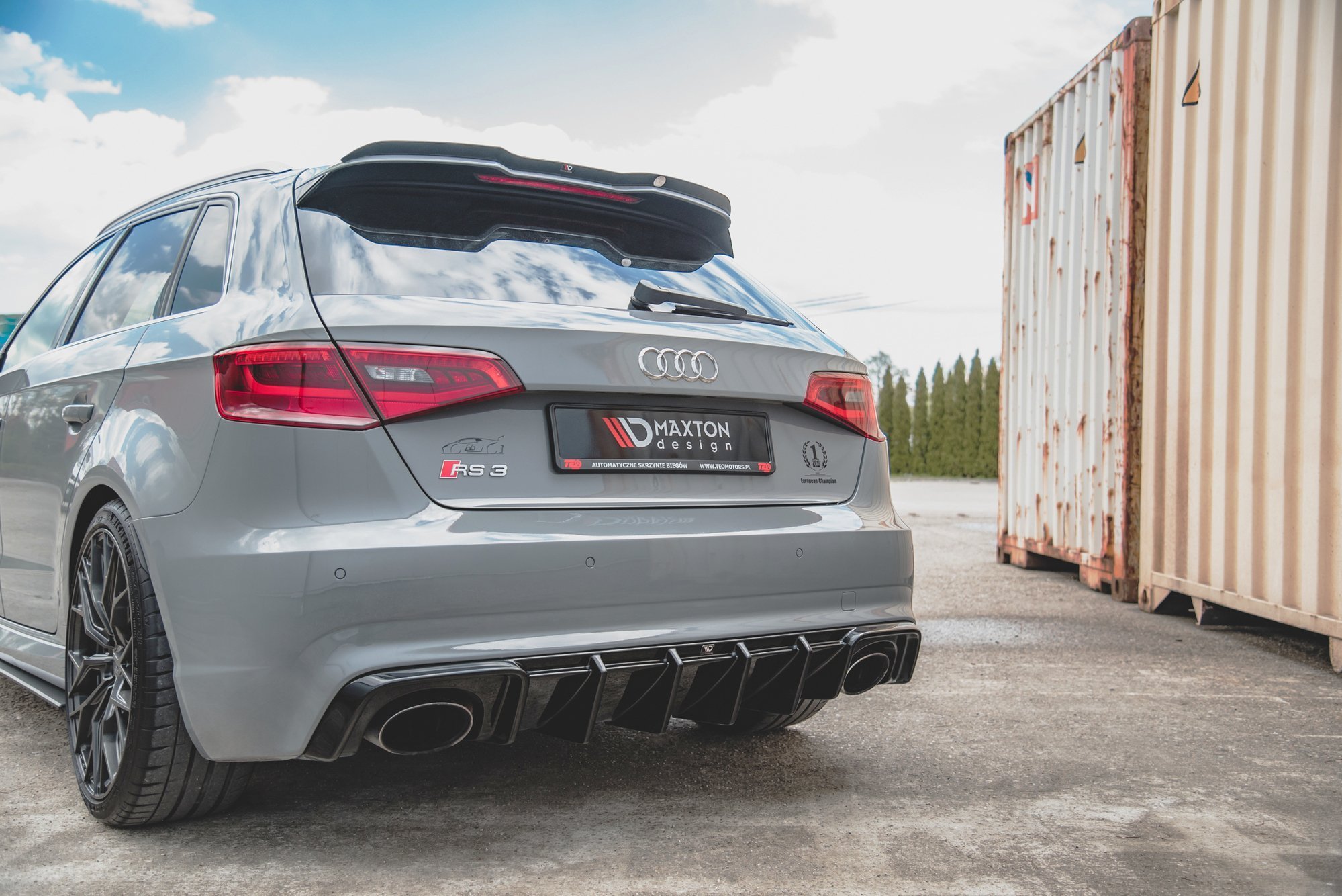 Rear Valance Audi RS3 8V Sportback - Image 5