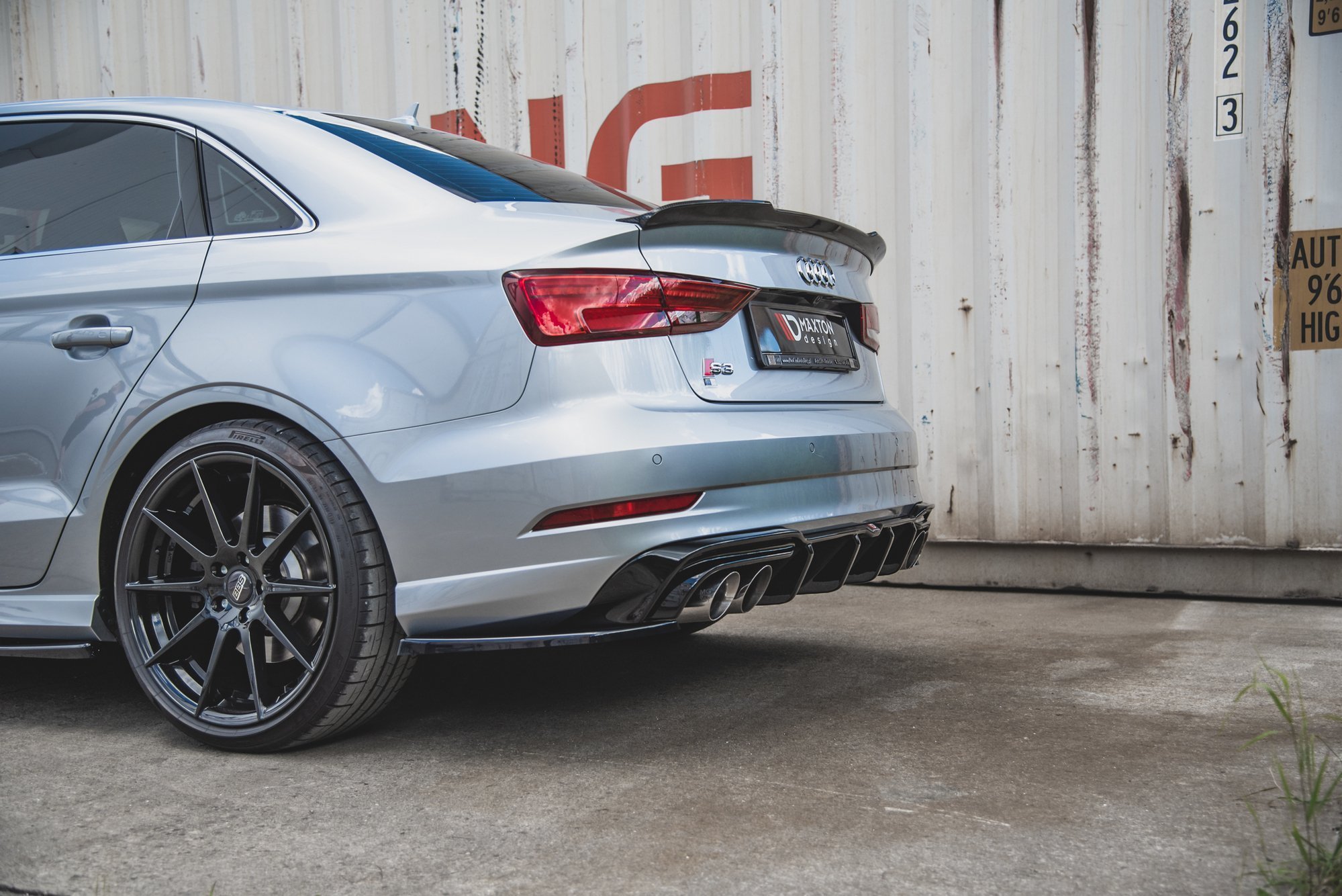 Rear Valance Audi S3 Sedan 8V Facelift - Image 3